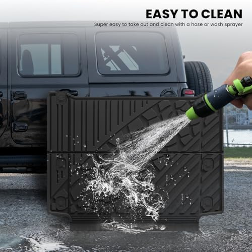 LASFIT Cargo Mat for Jeep Wrangler 4XE 2021-2025 4 Doors - Image 6