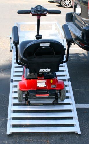 MaxxHaul 70275 Aluminum Hitch Mount Wheelchair/Mobility Carrier – 53.5" x - Image 3