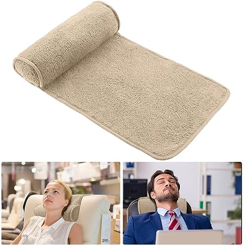 Weysat Head Neck Pillow for Recliner Chair Head Rest Roll, Light Camel by Weysat
