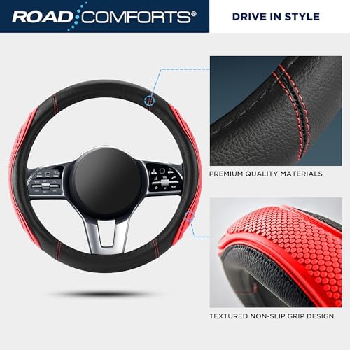 Road Comforts Car Steering Wheel Cover - Image 5