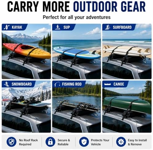 Soft Roof Rack for Volkswagen ID.Buzz Pro S AWD 2025-Present, Car Roof Carrier - Image 3