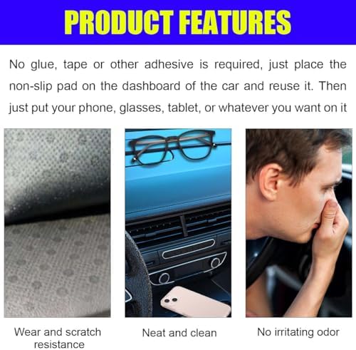 Car Dashboard Anti-Slip Silicone Pad - Image 4