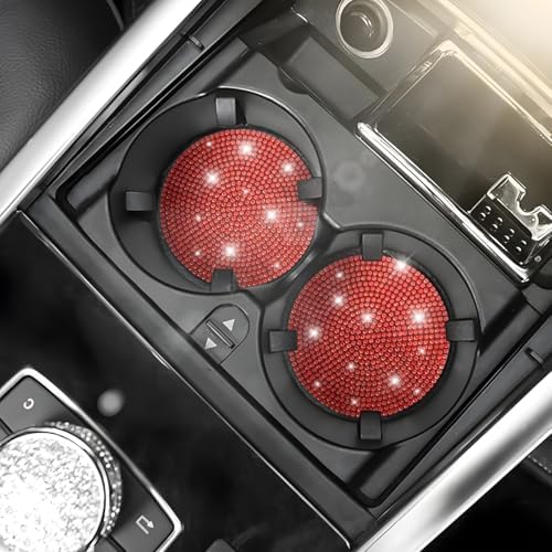 Osilly 4PCS 2.75 Inch Rhinestone Cup Holder Coasters - Image 5
