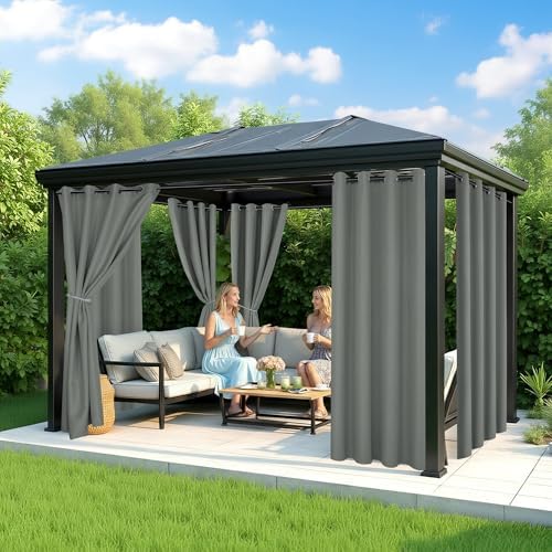 Patio Curtains Outdoor Waterproof, Privacy Drapes - Image 4