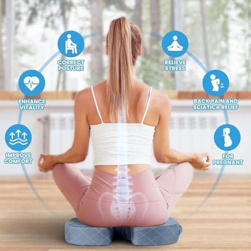TushGuard Memory Foam Office Chair Seat Cushion - Image 4