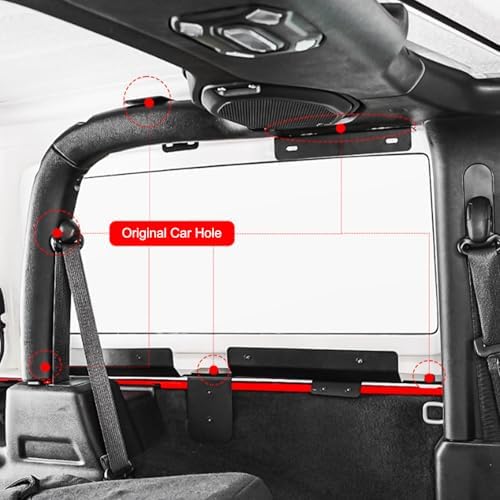 CTH for Jeep Wrangler JL 2dr 2018-2023 MOLLE Panel Cargo Organizer Storage - Image 5