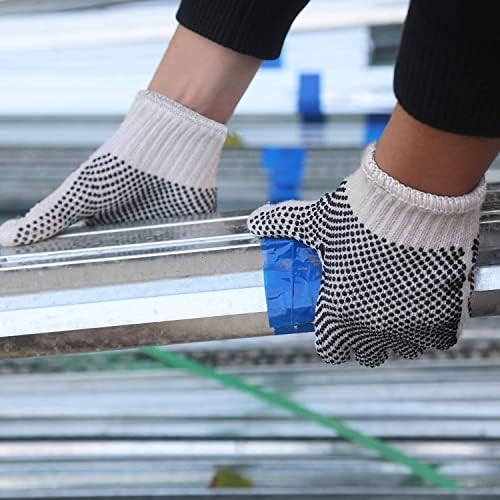 Evridwear Cotton Polyester String Knit Shell Safety Protection Work Gloves - Image 4