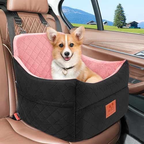 GL GLENSLAVE Dog Car Seat for Small/Medium Dogs, Dog Booster Car Seats - Image 6