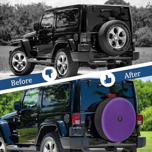 Spare Tire Cover with Backup Camera Hole Fit - Image 5