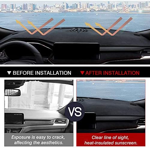Autorder Dashboard Cover Mat for Ford Escape 2020-2025 2026 Accessories Dash - Image 4