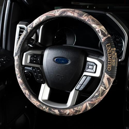 Ducks Unlimited Steering Wheel Covers, Universal Fit, Mossy Oak Shadow Grass - Image 5