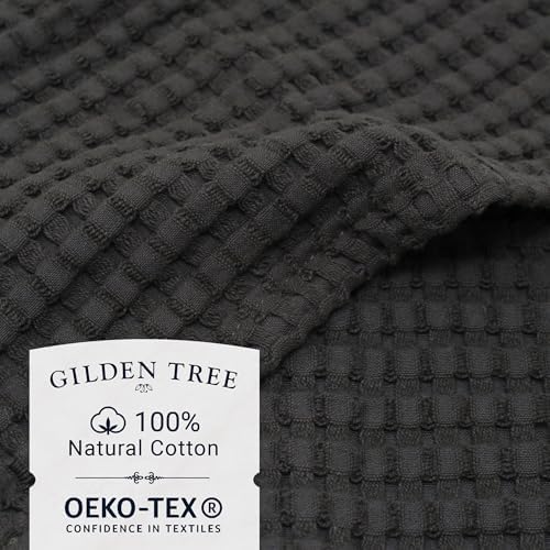GILDEN TREE Waffle Bath Towels Wash Cloths - Image 2