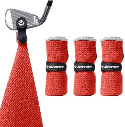 4Monster Golf Towels 3-Pack by 4Monster