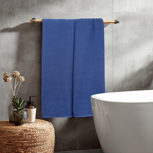 COTTON CRAFT Euro Spa Waffle Weave Bath Sheets - Image 4