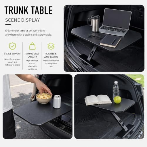 Rear Cargo Table for GMC Yukon XL Denali 2021-2026, Foldable SUV Camping Table - Image 7