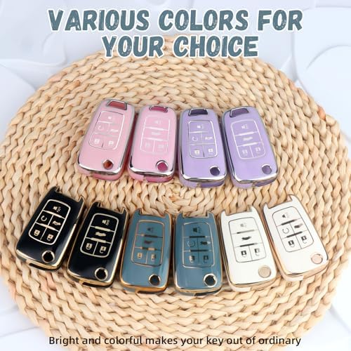 for Chevy Key Fob Cover, Premium Soft TPU Full Protection Key Cover - Image 6