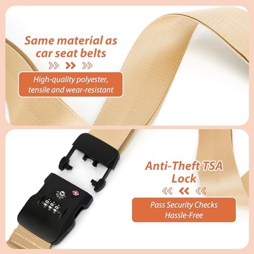 TSA Approved Luggage Straps - Image 6
