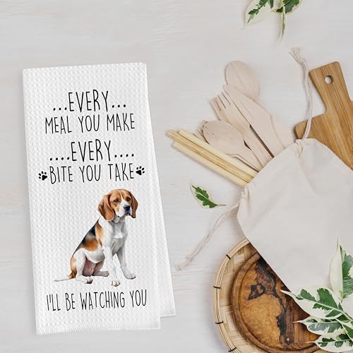 Funny Beagle Dish Towels Set - Image 3