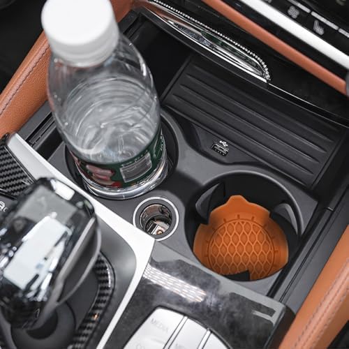 Zpana Bling Car Cup Holder Coaster, Shockproof Auto Interior Decorative Coasters - Image 4