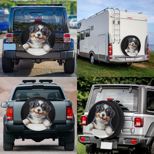 Rv Spare Tire Cover Wheel American Flag Sunflower Tire Covers Wheel Protectors - Image 6