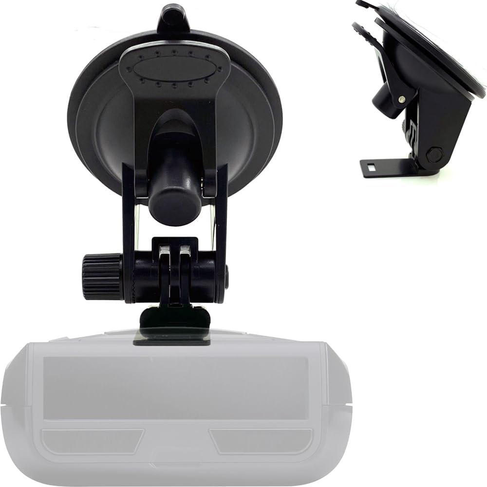 Car Windshield Super Suction Cup Bracket Compatible for UNIDEN R1 R2 R3 R4 R7 R8 R9 DFR3 DFR6 DFR7 DFR8 DFR9 Radar Detector (Only for Uniden Models), Easy to Install