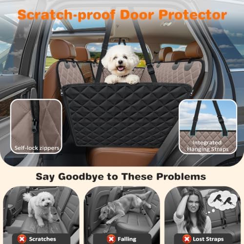 URPOWER 4 in 1 Dog Car Seat Cover - Image 3