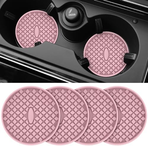 ME.FAN Car Cup Coasters Silicone Car Coasters/Cup Mats, Non-Slip Recessed Car by MEFAN
