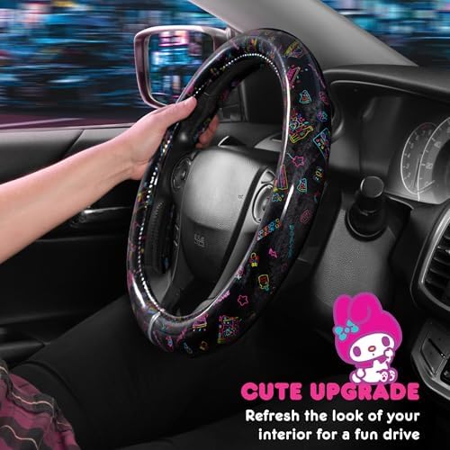 Hello Kitty Steering Wheel Cover, Official Sanrio Car Steering Wheel Cover - Image 6