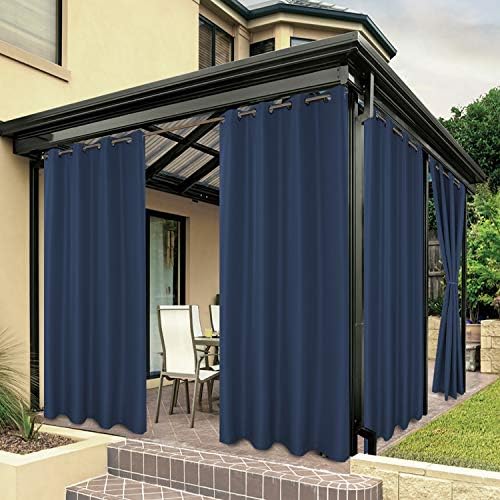 BONZER Outdoor Curtains for Patio Water Resistant by Bonzer