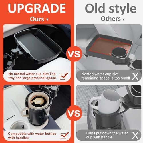 Car Large Cup Holder Expander, 2-in-1 Cupholder Extender - Image 6