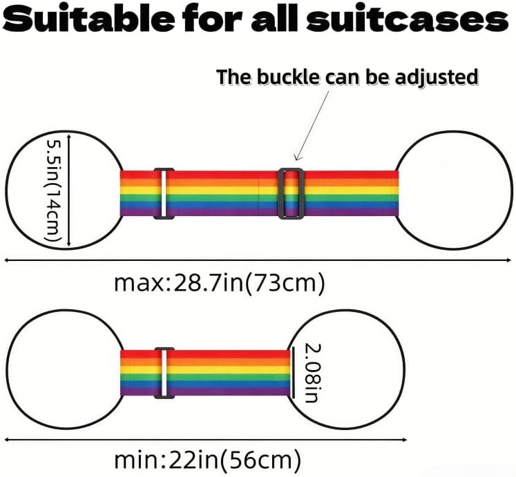 Adjustable Luggage Straps - Image 2
