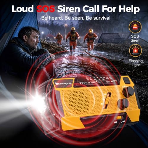 RunningSnail Hand Crank Emergency Radio - Image 4