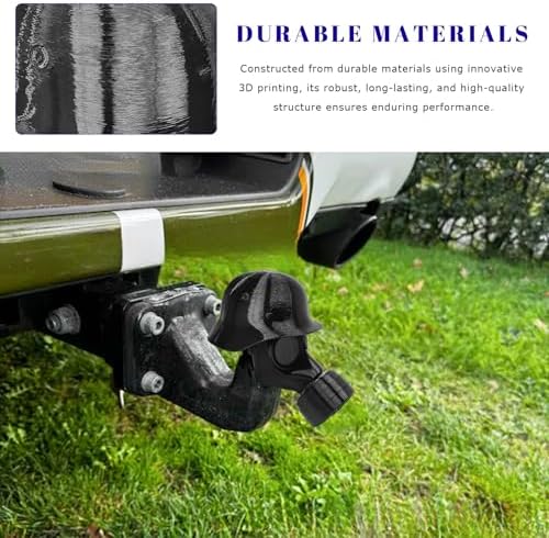 Trailer Hitch Cover, Funny Towing Hitch Ball Cover Dust Cap - Image 3