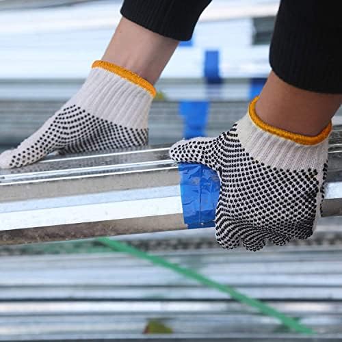 Evridwear Cotton Polyester String Knit Shell Safety Protection Work Gloves - Image 3