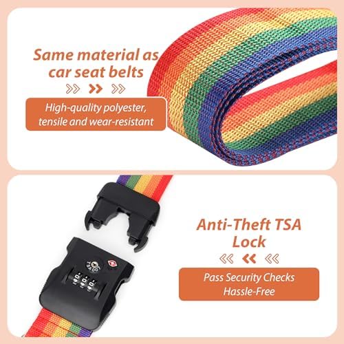 TSA Approved Luggage Straps - Image 6