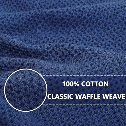 Homaxy 100% Cotton Waffle Weave Kitchen Dish Towels 4-Pack - Image 2