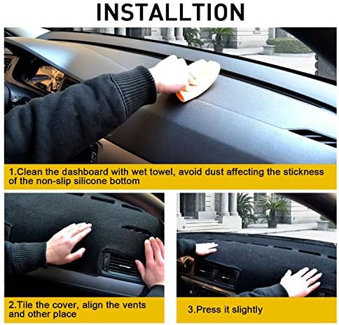 for Toyota Camry Accessories 2024 2023 2022 2021 2020 2019 2018 Dash Cover - Image 5