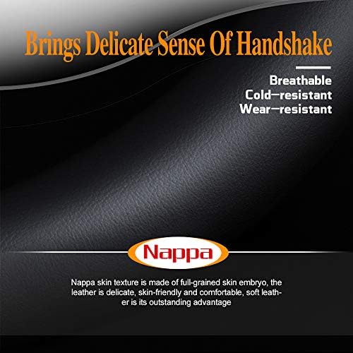 Carodi Latest Nappa Leather car Steering Wheel Cover, Stylish Non-Slip Leather - Image 4