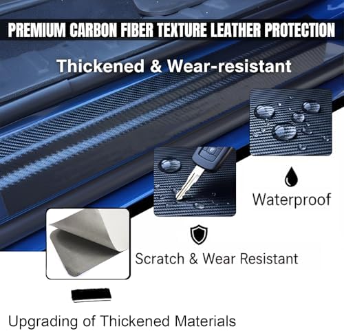 Car Door Sill Protectors for Ford F-350 F350 Super Duty 2000-2026 Accessories - Image 4
