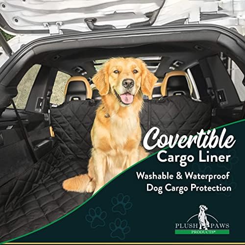 Plush Paws Products Convertible Cargo Liner | Diamond Stitching | Washable & - Image 3