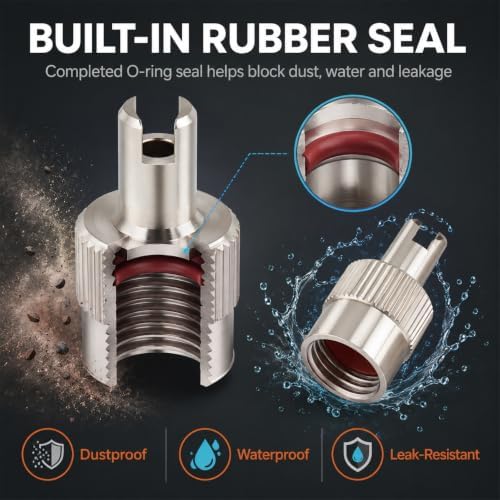12PCS 2-in-1 Car Tire Valve Stem Caps - Image 4