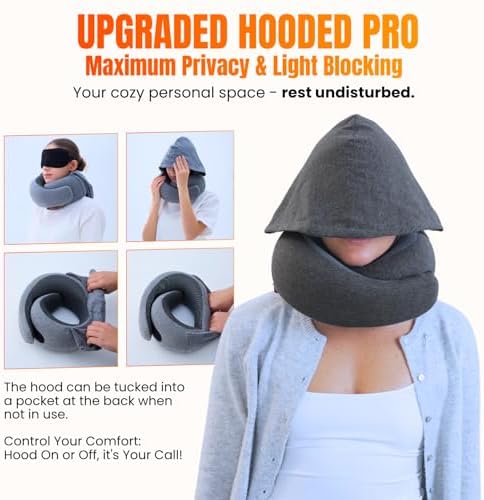 LOEXAIR™ Hooded Pro Travel Pillow - Image 2
