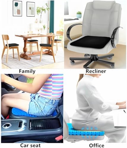 Gel Seat Cushion, Cool & Breathable 16inX13.7inX1in，ZDPP - Image 7