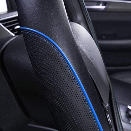 Car Pass Colour Piping Leather Universal Fit Steering Wheel Cover, Perfectly fit - Image 4