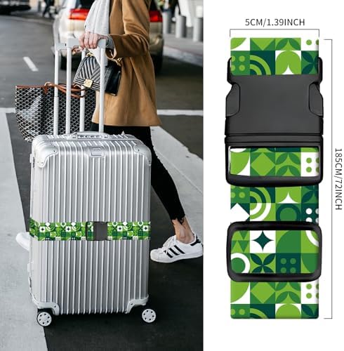 Luggage Straps for Suitcases, Heavy Duty Travel Belt - Image 3