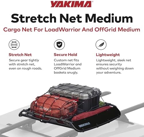 Yakima, Stretch Net for Roof Cargo Baskets - Image 2