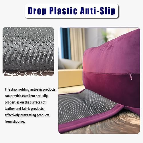 Velvet Recliner Headrest Pillow, Non-Slip Neck Support - Image 3