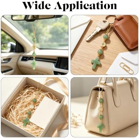 STEFORD Car Cross Crystal Hanging Charm - Image 7
