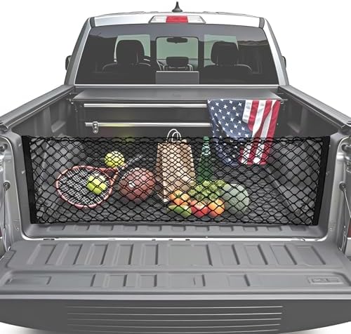 BAILALIBO Cargo Net for Pickup Truck Bed, 50x18 in - Image 4