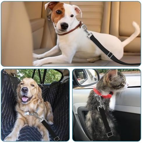Adjustable pet cat and Dog car seat Belt，The Lanyard is Flexible and Adjustable - Image 6